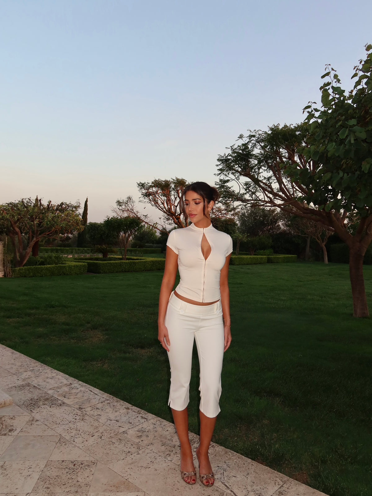 Ava top - cream (forudbestilling)
