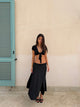 Sira long skirt - sort