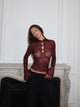 Juna lace top - bordeaux